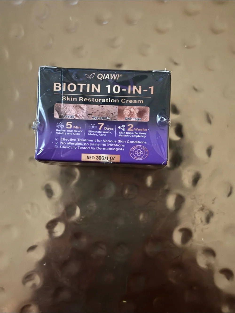 Qiawi Biotin 10-in-1 Skin Restoration Cream - Purple